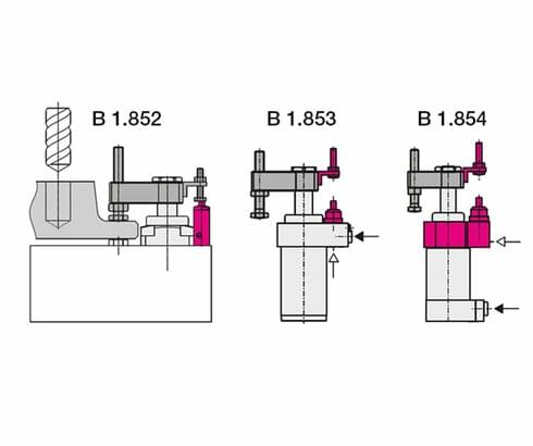 Pneumatic position monitorings