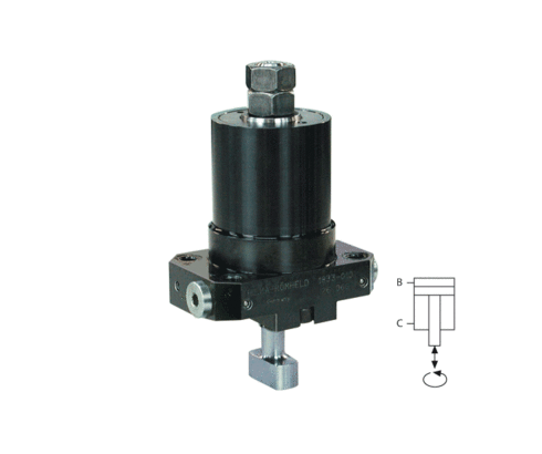 Elemento giratorio de sujeción a tracción 2.1833 Elemento giratorio de sujeción a tracción 2.1833