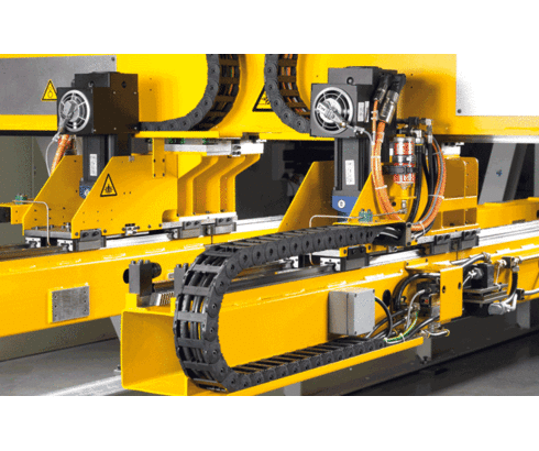 Sistema de transferencia de tres ejes con acoplamiento de barras de transferencia hidráulico (acoplamiento de barras de transferencia) Sistema de transferencia de tres ejes con acoplamiento de barras de transferencia hidráulico (acoplamiento de barras de transferencia)